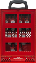 Lockout förvaringsskåp med informationslucka B810 Permit Redbox™